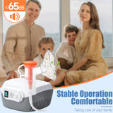 SDOM Nebulizer: A Portable Jet Nebulizer for Respiratory Treatment, Suitable for Both Children and Adults. Ideal for Home Use and On-the-Go.