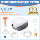 SDOM Nebulizer: A Portable Jet Nebulizer for Respiratory Treatment, Suitable for Both Children and Adults. Ideal for Home Use and On-the-Go.