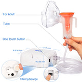 SDOM Portable Nebulizer Machine for Adults & Kids - Jet Compressor Nebulizer with Accessory Set - Personal Cool Mist Inhaler for Asthma, Breathing Issues - Home & Travel Use, Quiet & Efficient