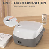 SDOM Nebulizer Machine for Kids and Adults - Nebulizer with 2 Sizes Mask and Mouthpiece for Breathing Problems, Compressor Nebulizer Machine for Home Daily Use