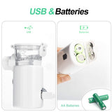SDOM Portable Handheld Nebulizer Travel Use with Travel Bag