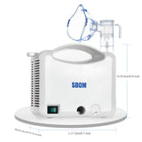 SDOM Nebulizer Machine for Adult Compressor Machine Portable with 1 set of Accessories for Breathing Problems