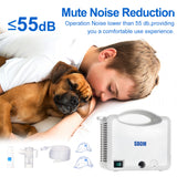 SDOM Nebulizer Machine for Adult Compressor Machine Portable with 1 set of Accessories for Breathing Problems